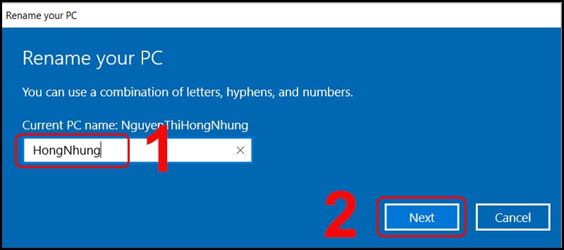 [Video] Cách đổi tên máy tính, tên đăng nhập màn hình khóa Windows 10 - Thegioididong.com